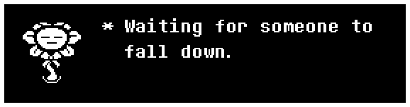 Waiting for someone to fall down.