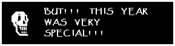 BUT!!! THIS YEAR WAS VERY SPECIAL!!!